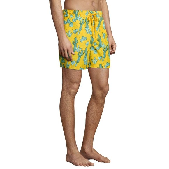 NWT‎ George Swim Trunks Shorts 3X 48 50 Gold Cactus - Picture 3 of 3